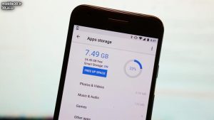 کند شدن سرعت گوشی