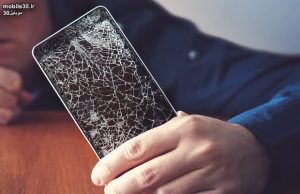 شکستن صفحه نمایش موبایل