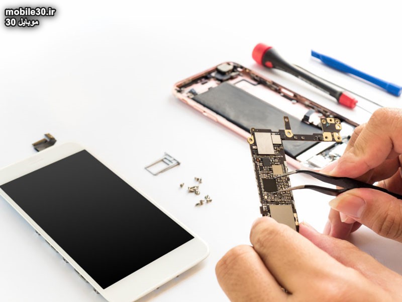 مشکلات و تعمیر سخت افزار موبایل