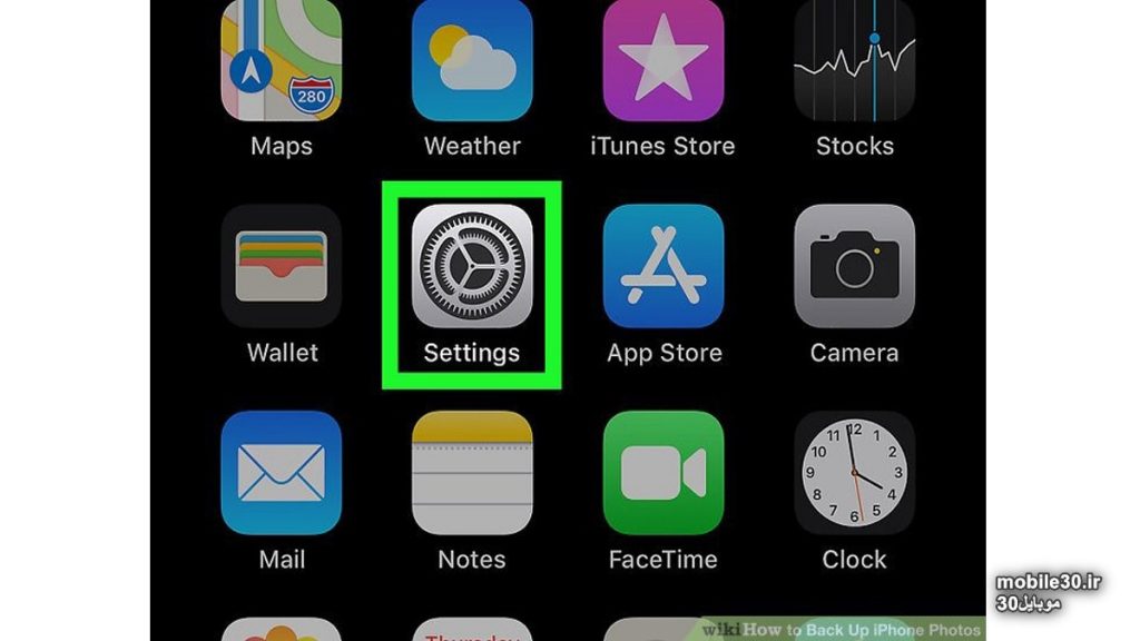 نحوه بکاپ گرفتن از عکس های آیفون