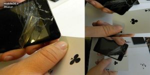 مرحله اول : اجزا تلفن را از هم جدا کنید.