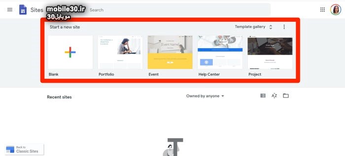 چگونه سایت رایگان برای خود با ابزارهای گوگل ایجاد کنیم؟