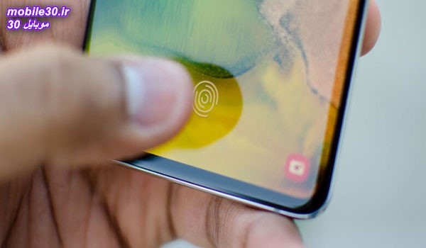 اثر انگشت در گوشی