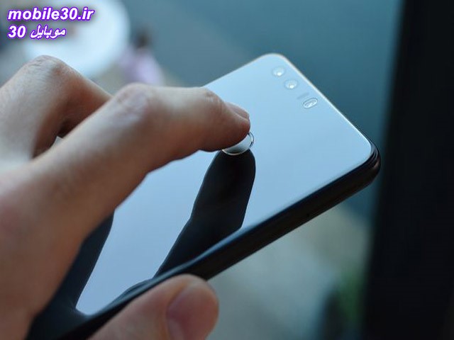 اثر انگشت در گوشی