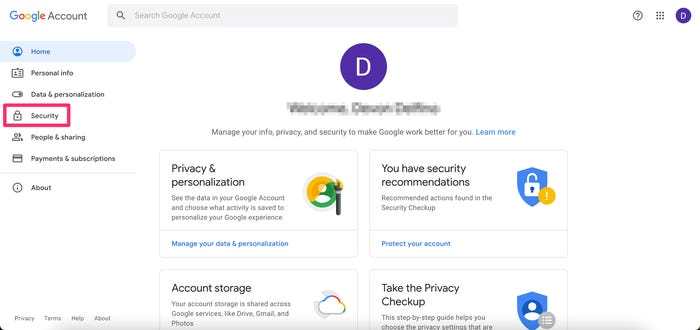 گذرواژه یا رمز جیمیل