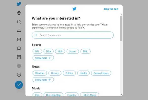 آموزش ساخت اکانت توییتر در کامپیوتر و موبایل