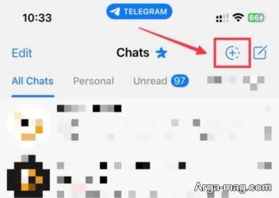 استوری تلگرام در آیفون