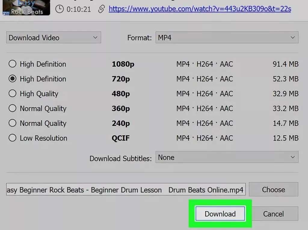 ۴. دریافت ویدیوهای یوتیوب با 4K Video Downloader (ویندوز، مک و لینوکس)