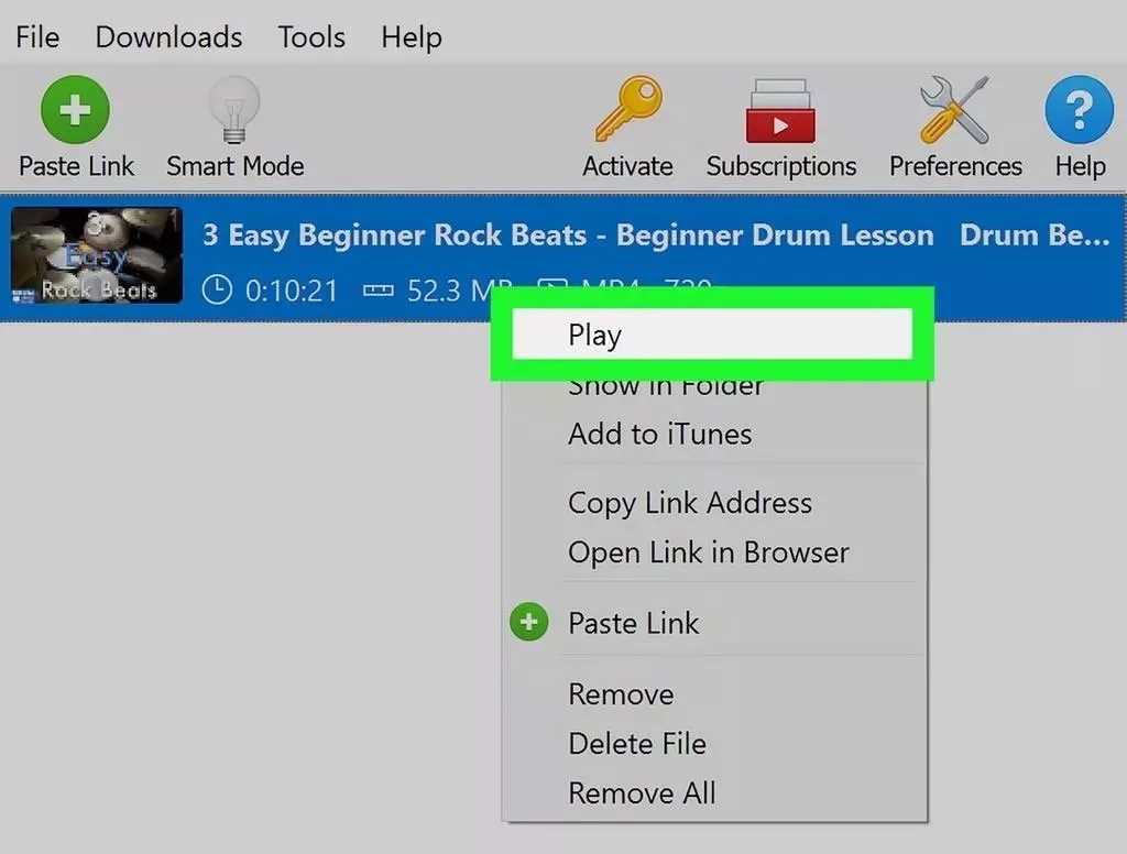 ۴. دریافت ویدیوهای یوتیوب با 4K Video Downloader (ویندوز، مک و لینوکس)